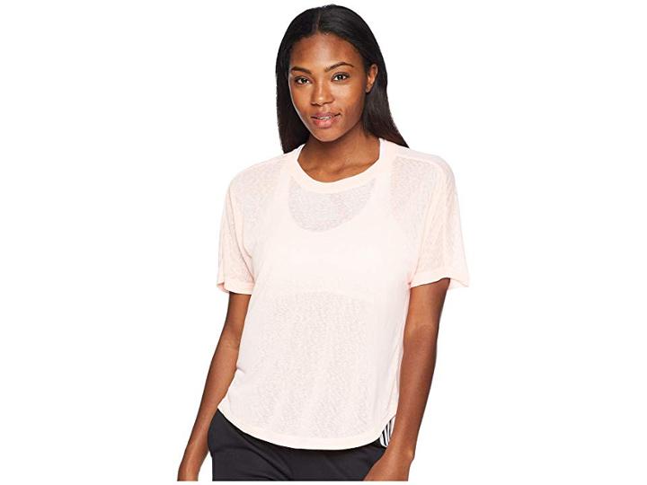 Adidas Magic Logo T-shirt (clear Orange) Women's T Shirt
