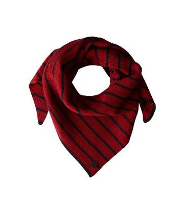 Marc By Marc Jacobs Eva Scarf (cabernet Red Multi) Scarves