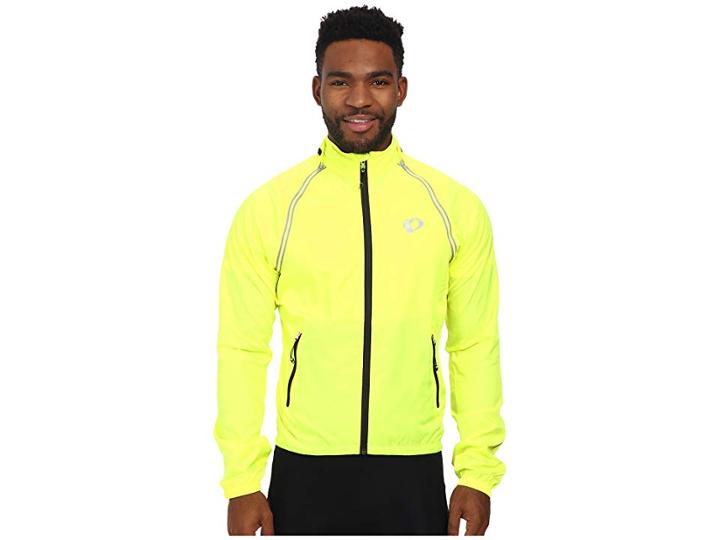 Pearl Izumi Elite Barrier Convertible Cycling Jacket (screaming Yellow) Men's Coat