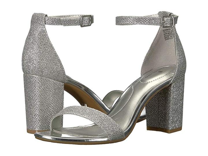 Bandolino Armory (silver Glamour Nu Glamour Material) Women's Sandals