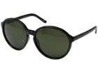 Electric Eyewear Riot Polarized (gloss Black/melanin 1 Grey Polar) Fashion Sunglasses