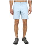 Mountain Khakis Slim Fit Poplin Short (morning Sky) Men's Shorts