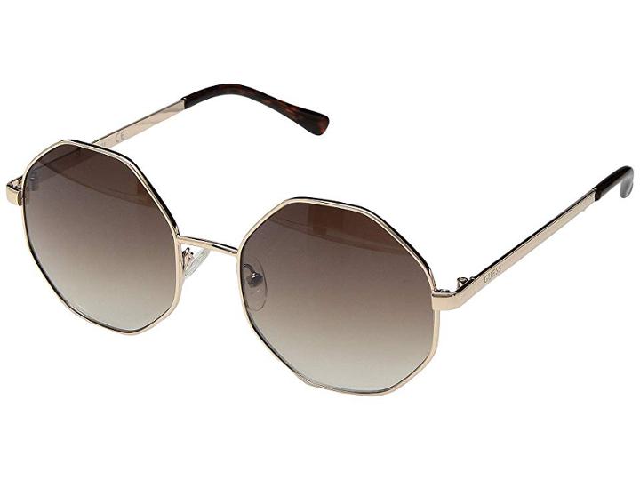 Guess Gf0319 (gold/brown Mirror) Fashion Sunglasses