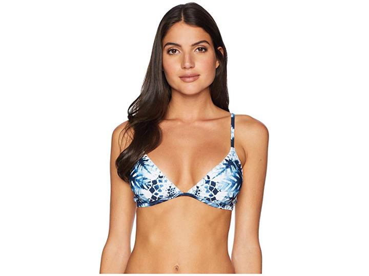 Rip Curl Calypso Fixed Triangle Top (blue) Women's Swimwear