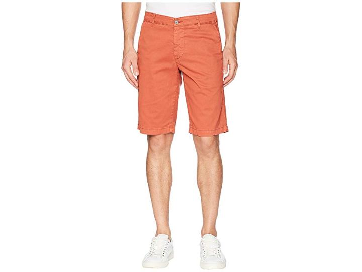 Ag Adriano Goldschmied Griffin Shorts In Sulfur Rosso Red (sulfur Rosso Red) Men's Shorts