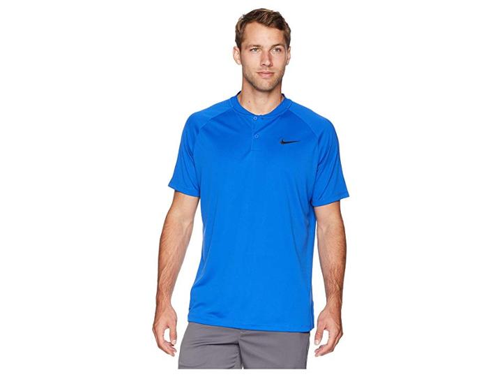 Nike Golf Victory Blade Polo (game Royal/game Royal/black) Men's Clothing