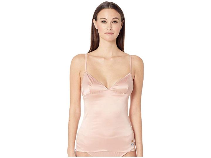 Moschino Satin Stretch Undershirt (pink) Women's Clothing