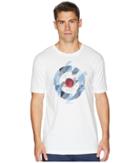Ben Sherman Target Chevron Graphic Tee (white) Men's T Shirt