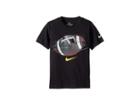 Nike Kids Football Ball Flex Short Sleeve Tee (little Kids) (black) Boy's T Shirt