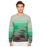 Missoni Fiammato Long Sleeve Sweater (green) Men's Sweater