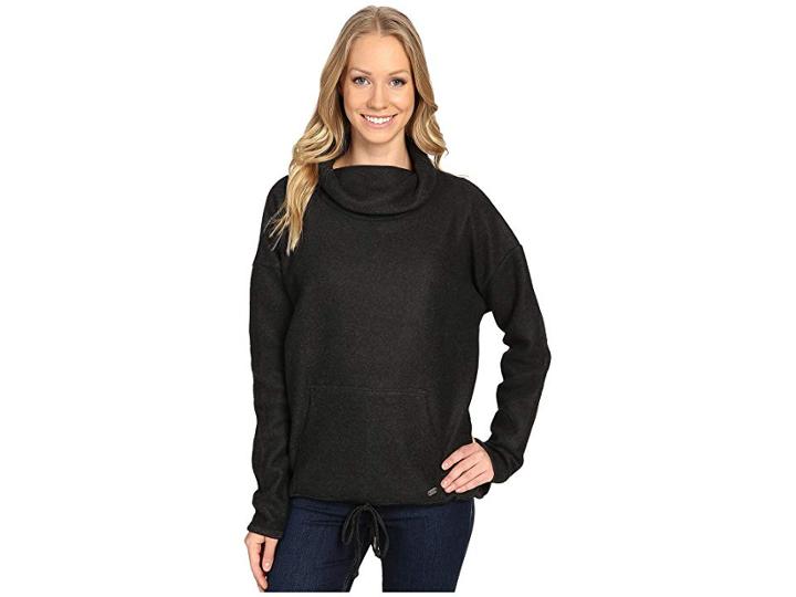 Carve Designs Rowayton Cowl Neck (black) Women's Clothing