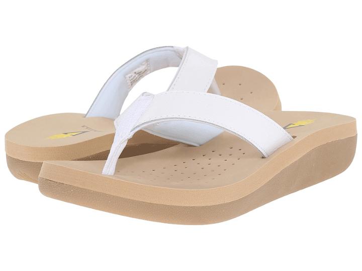Volatile Cas (white) Women's Sandals