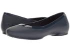 Crocs Lina Deluxe (navy) Women's Flat Shoes