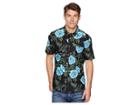 Huf Herrer Button Up (black) Men's Clothing