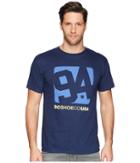 Dc Arched Sarigid Colored Short Sleeve Tee (sodalite Blue) Men's Short Sleeve Pullover