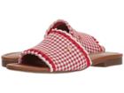 Tommy Hilfiger Scallop (red Plaid) Women's Shoes