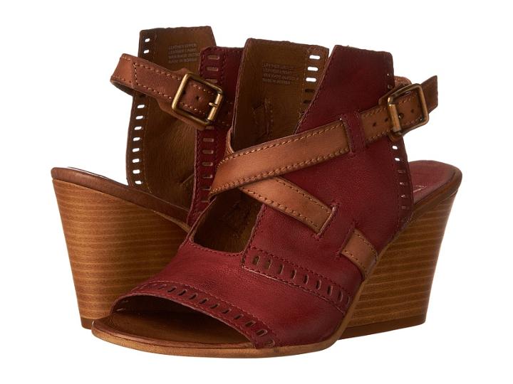 Miz Mooz Kipling (currant) Women's Wedge Shoes