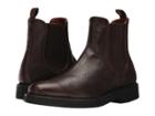 Frye Country Crepe Chelsea (dark Brown Deer Skin Leather) Men's Pull-on Boots