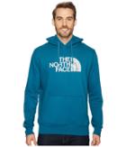The North Face Half Dome Pullover Hoodie (blue Coral/high-rise Grey Coyotes Print) Men's Sweatshirt