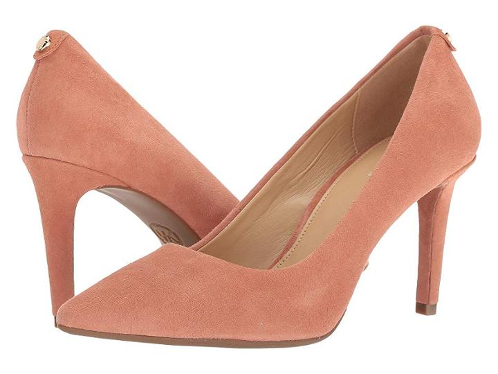 Michael Michael Kors Dorothy Flex Pump (terra Kid Suede) Women's Shoes