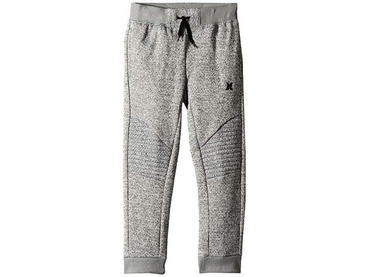 Hurley Kids Therma Fit Pants (little Kids) (dark Grey Heather) Boy's Casual Pants