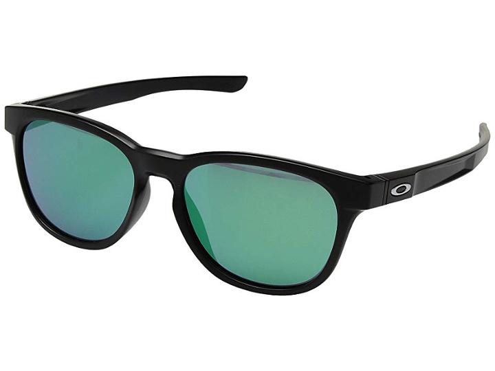 Oakley Stringer (matte Black/jade Iridium) Plastic Frame Fashion Sunglasses