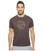 Prana Calder Short Sleeve Tee (charcoal) Men's T Shirt