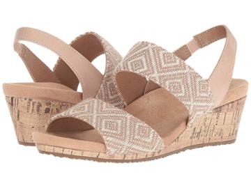 Lifestride Marcela (tan/white) Women's  Shoes