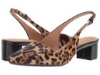 Calvin Klein Galinda (natural Winter Leopard Haircalf) Women's 1-2 Inch Heel Shoes