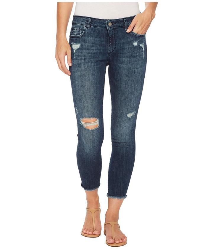 Dl1961 Florence Instasculpt Crop Jeans In Slater (slater) Women's Jeans