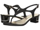 Adrianna Papell Cassidy (black Jimmy Net) Women's 1-2 Inch Heel Shoes