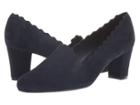Vaneli Darion (navy Suede/match Elastic) Women's 1-2 Inch Heel Shoes