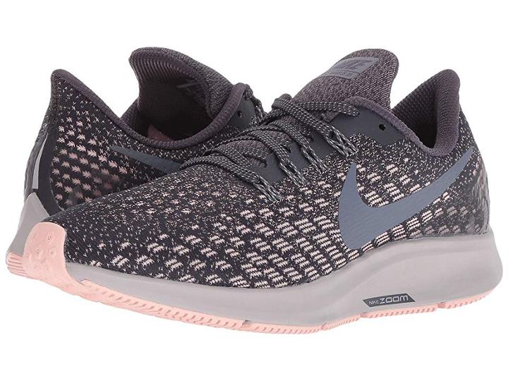 Nike Air Zoom Pegasus 35 (gridirion/light Carbon/storm Pink) Women's Running Shoes