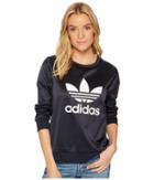 Adidas Originals Trefoil Crew Sweater (legend Ink) Women's Sweater