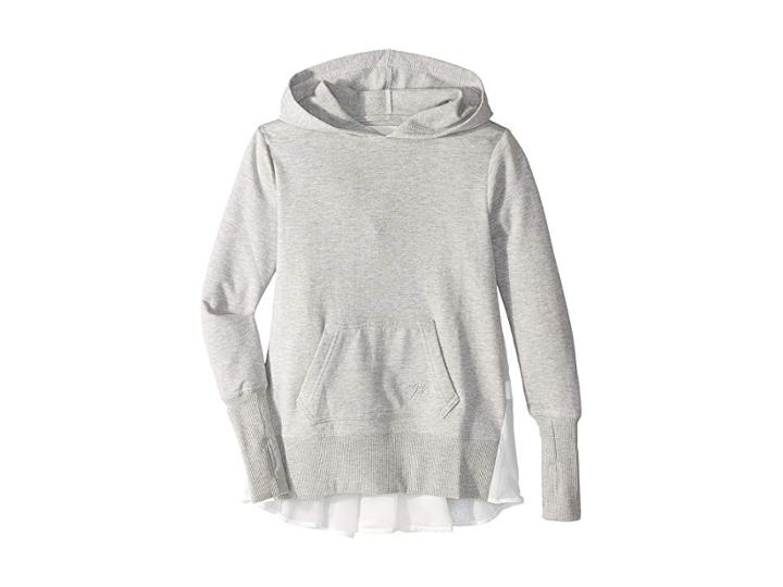 Maddie By Maddie Ziegler Sweatshirt Tunic (big Kids) (grey Heather) Girl's Sweatshirt