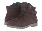 The North Face Ballard Roll-down Se (demitasse Brown/tapestry Blue (prior Season)) Women's Lace-up Boots
