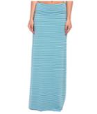 Carve Designs Abbie Maxi Skirt (light Tahoe Stripe) Women's Skirt