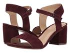 Naturalizer Caitlyn (bordo Suede) Women's  Shoes
