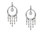 Lucky Brand Pave Disc Earrings (silver) Earring