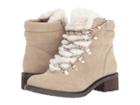 Sam Edelman Darrah 2 (desert Sand/off-white Velutto Suede Leather/salomon Fur) Women's Lace-up Boots