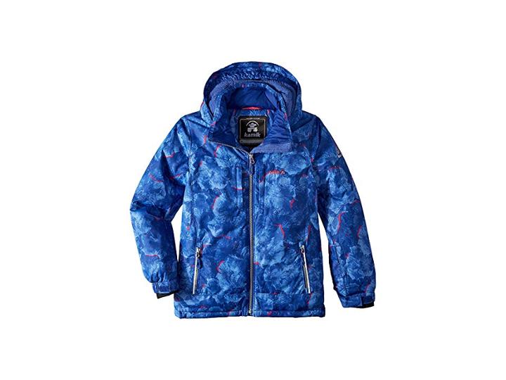 Kamik Kids Tessie Flora Jacket (toddler/little Kids/big Kids) (galaxy All Over Print) Girl's Coat