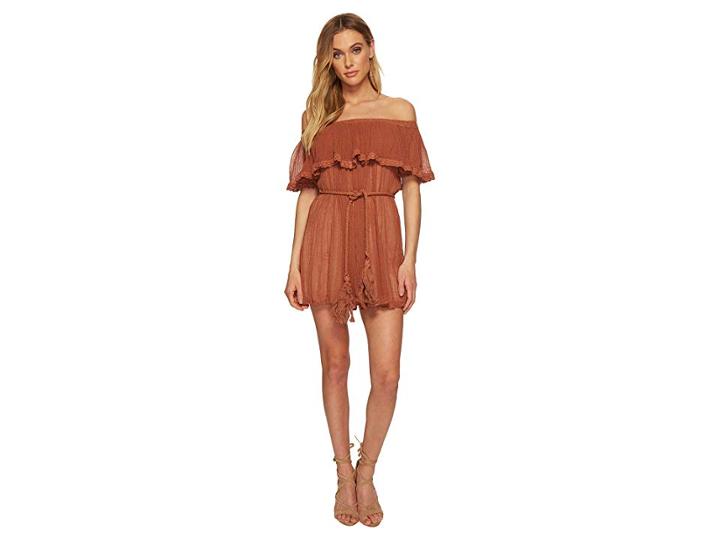 Jen's Pirate Booty Senorita Mini Dress (rust) Women's Dress