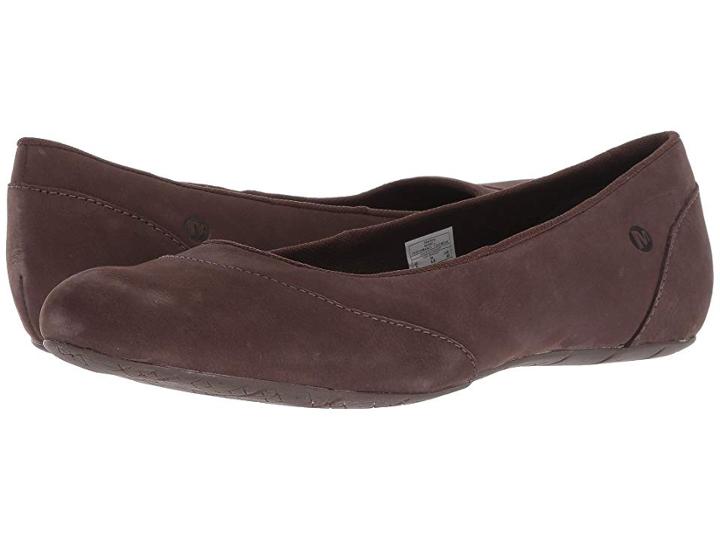 Merrell Inde Ballet Nubuck (bracken) Women's Flat Shoes