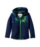 The North Face Kids Kickin It Hoodie (toddler) (cosmic Blue Griddy/woodland Camo Print) Boy's Sweatshirt