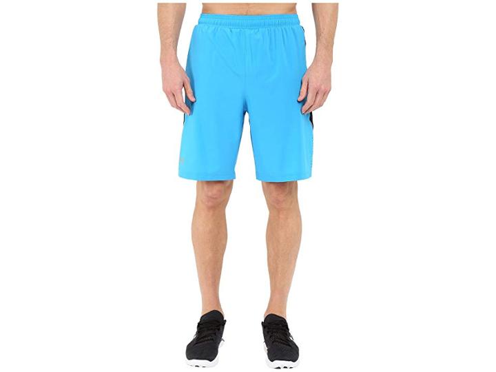 Under Armour Ua Launch 9 Inches Stretch Woven Shorts (electric Blue) Men's Shorts