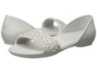 Crocs Lina Embellished Dorsay (pearl White/rose Gold) Women's Sandals