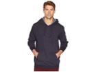 Rvca Lupo Pullover Hoodie (new Navy) Men's Sweatshirt