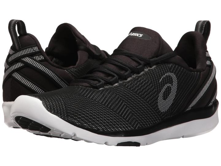 Asics Gel-fit Sana 3 (black/white/silver) Women's Cross Training Shoes