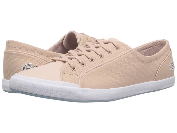Lacoste Lancelle 6 Eye 118 1 (natural/light Blue) Women's Shoes