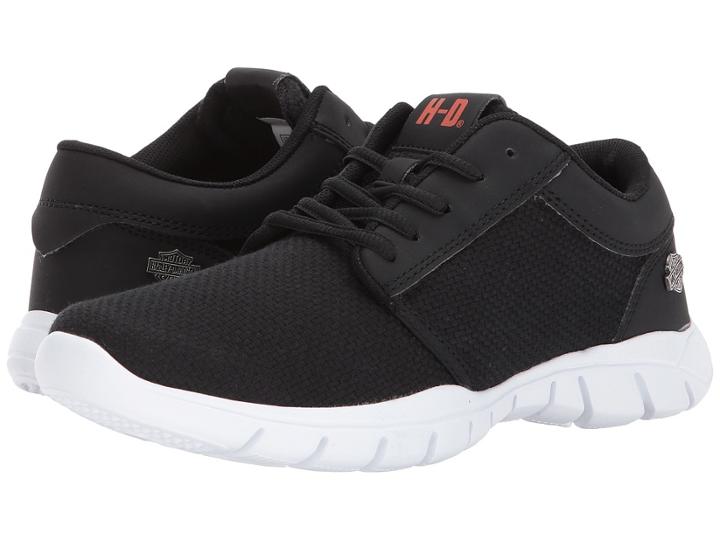 Harley-davidson Jenkins (black) Women's Lace Up Casual Shoes